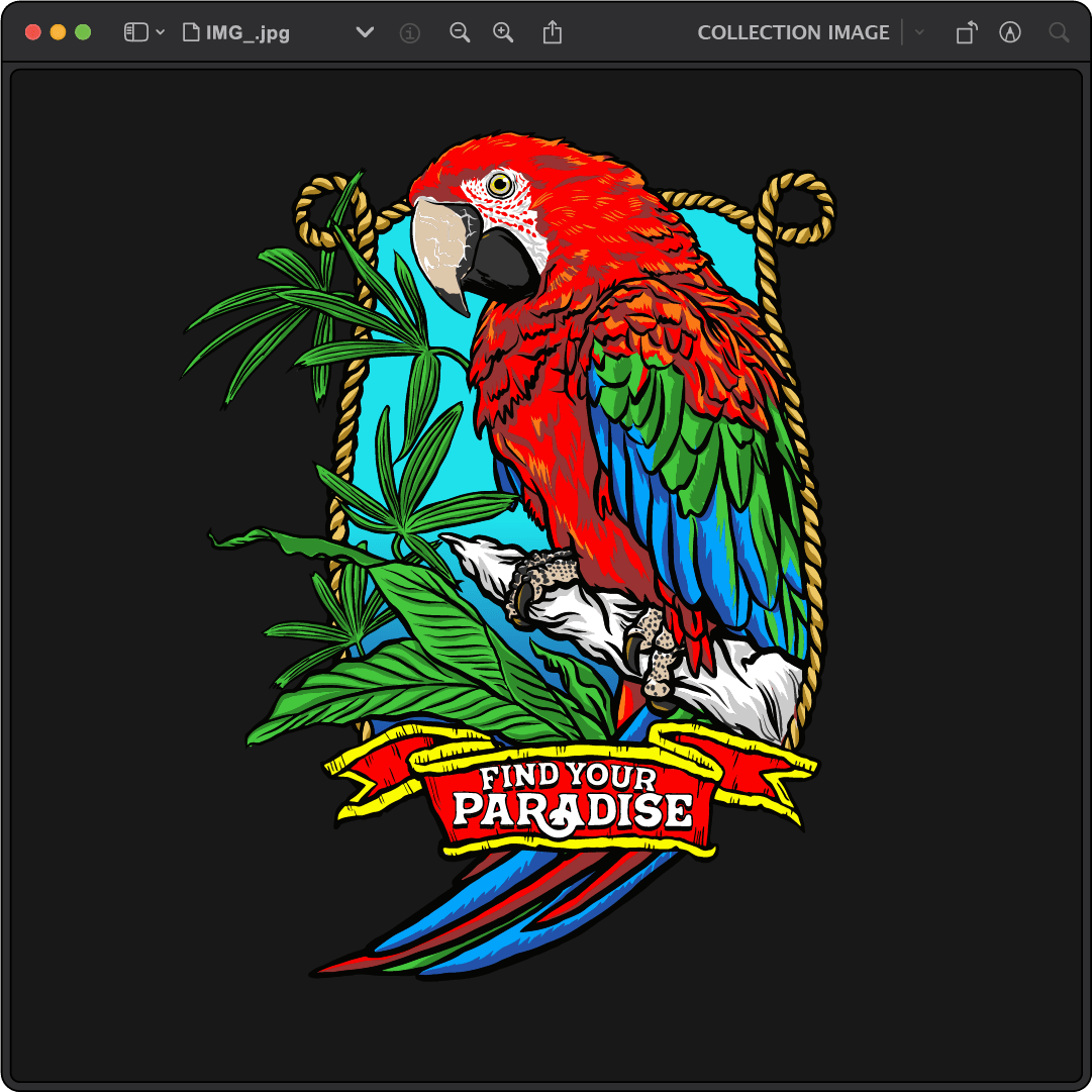 Parrot Paradise. - Z_Dropped