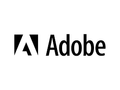 black and white Adobe software logo