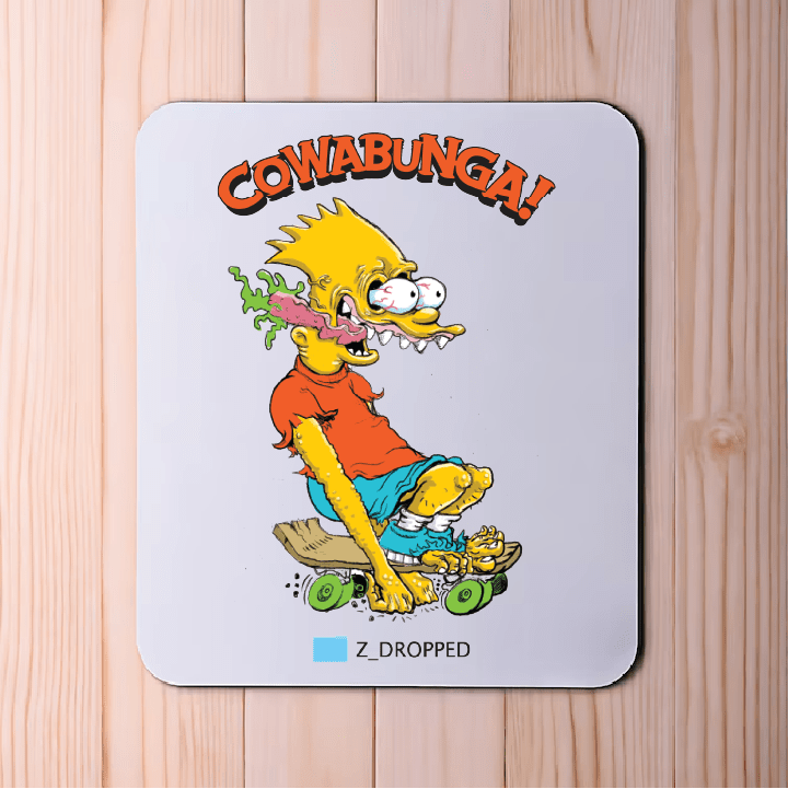 Z_DROPPED - Mens, Unisex, Women - Bart Roth Mousepad. - By: Keith Kuniyuki