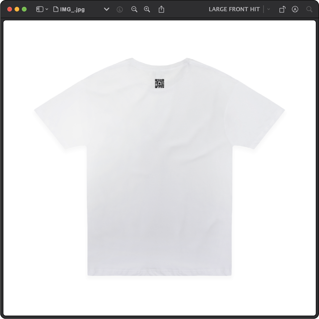 Z_DROPPED - Mens, Unisex - White - Bartsunami Tee. - By: Keith Kuniyuki