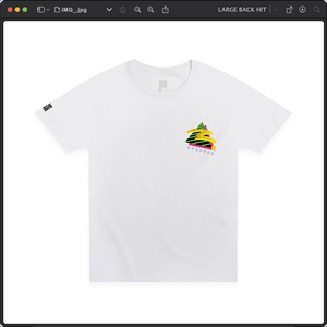 Z_DROPPED - Mens, Unisex - White - Retro Z Tee. - By: Z