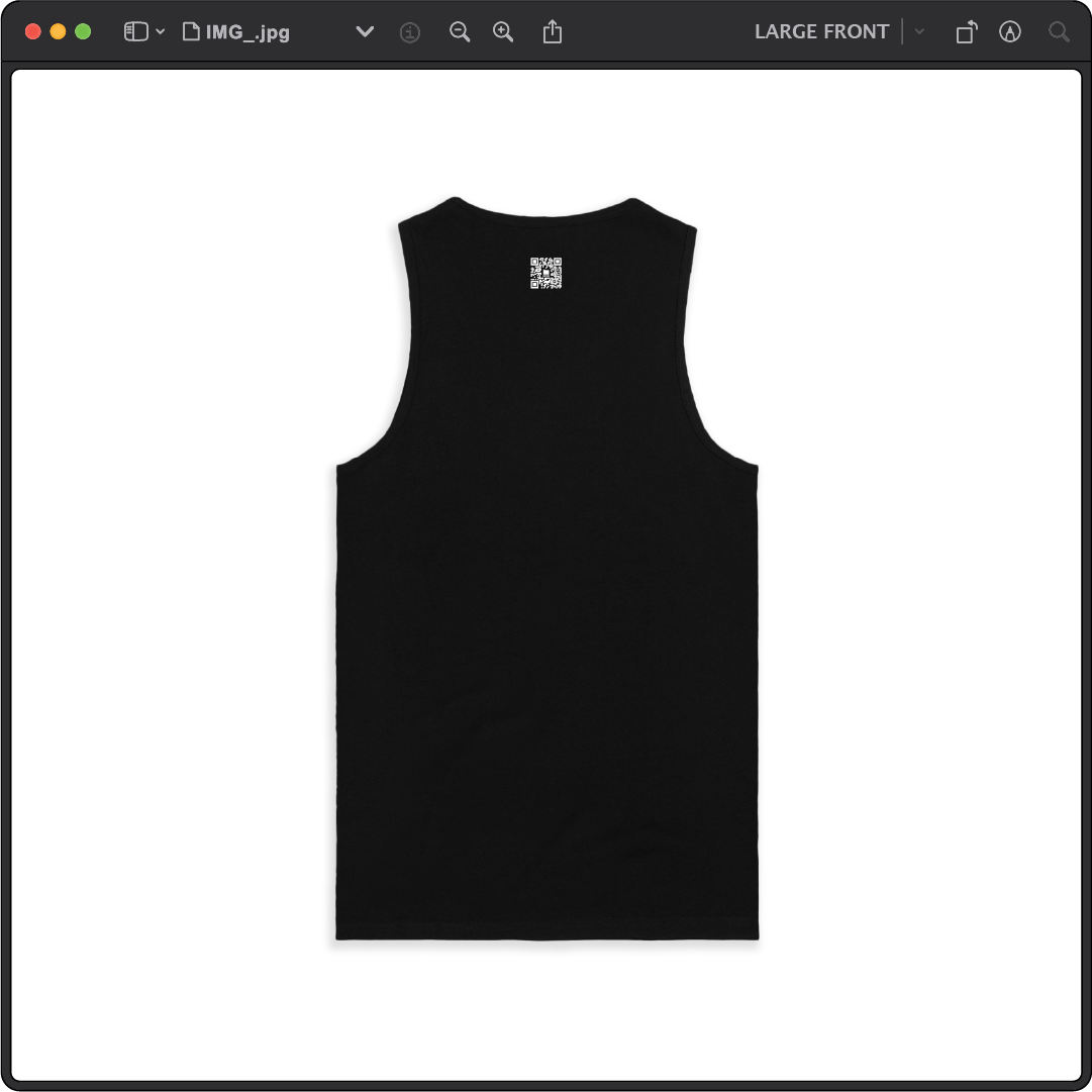 Z_DROPPED - Mens, Unisex - Black - Black Cat Tank Top. - By: Zed Ropped