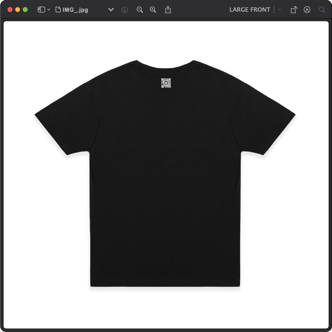 Z_DROPPED - Mens, Unisex - Black - Black Cat Tee. - By: Zed Ropped