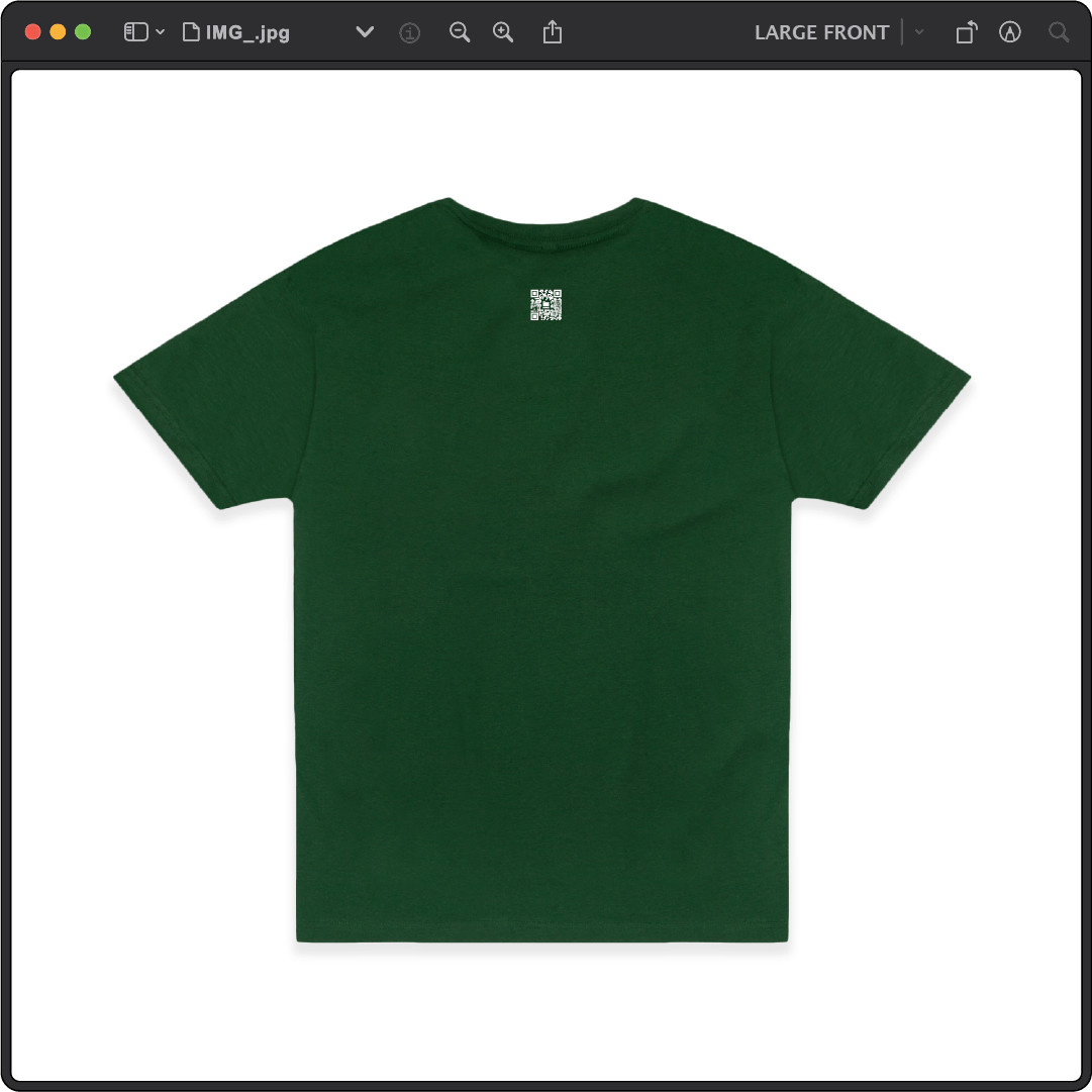 Z_DROPPED - Mens, Unisex - Green - Black Cat Tee. - By: Zed Ropped