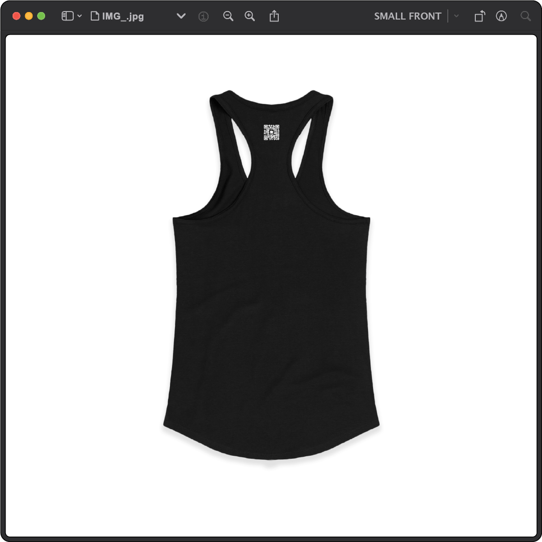 Z_DROPPED - Mens, Unisex, Women - Black - It'll Be OK Racer Back Tank. - By: Chi Hom