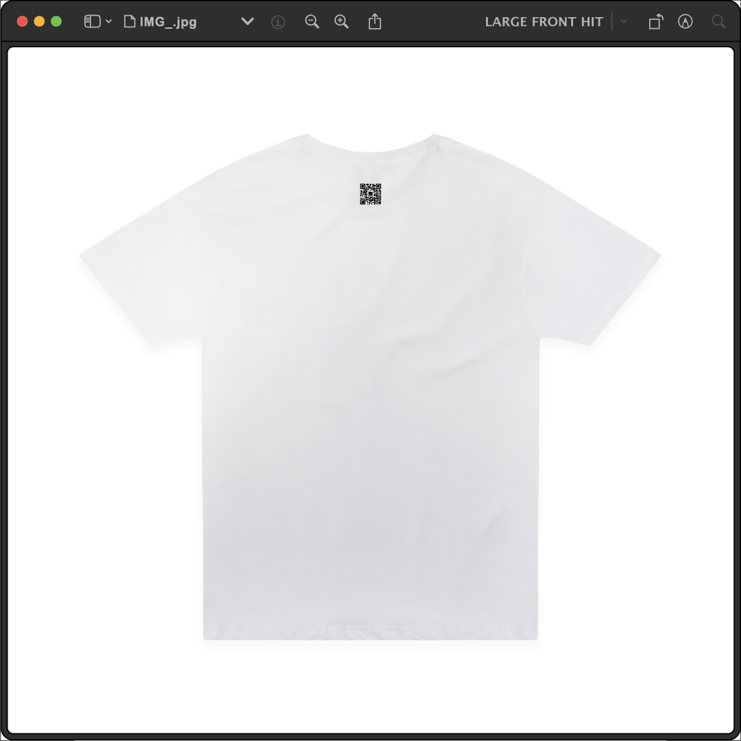 Z_DROPPED - Mens, Unisex - White - Mamba 8/24 Tee. - By: Jose Hurtado