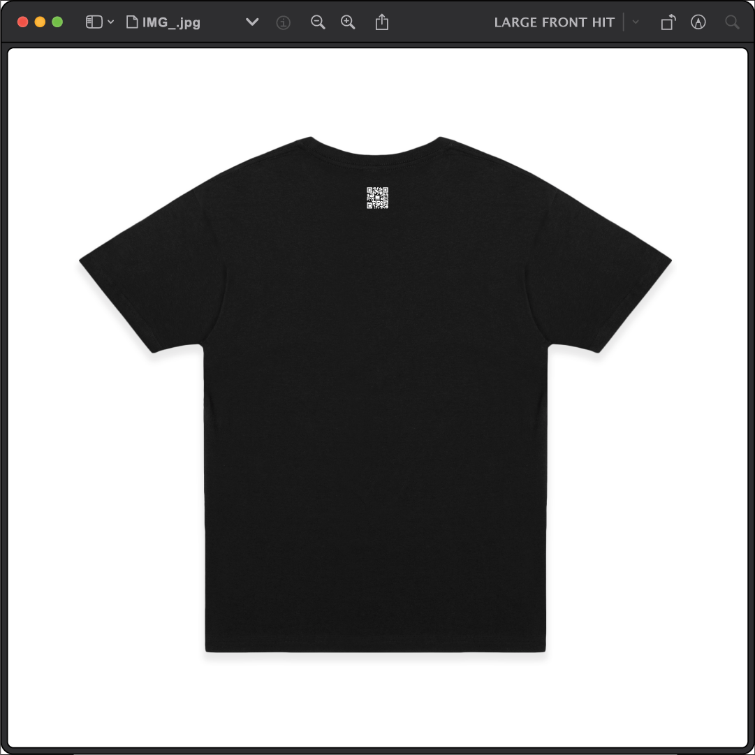 Z_DROPPED - Mens, Unisex - Black - Mamba 8/24 Tee. - By: Jose Hurtado