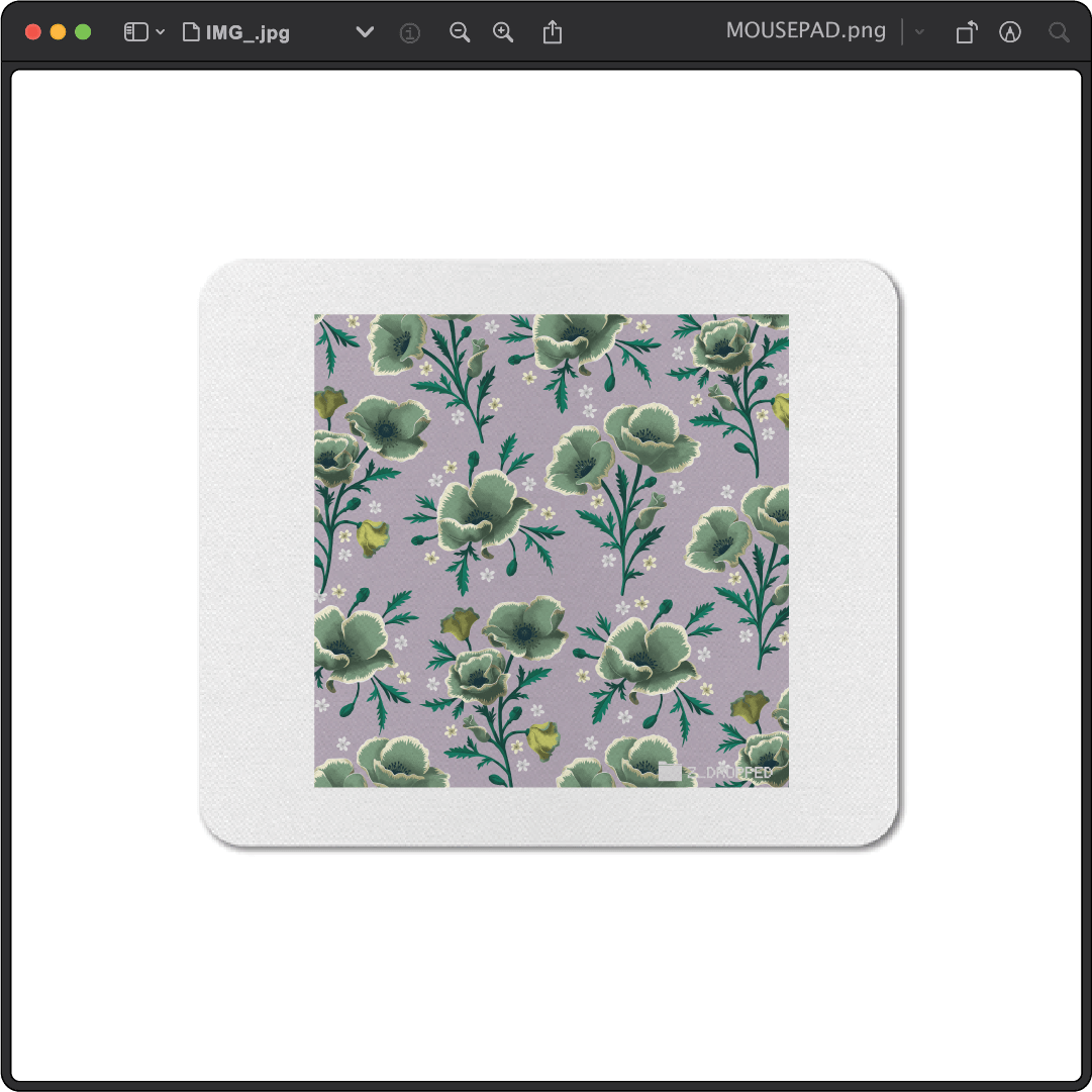 Z_DROPPED - Mens, Unisex, Women - Flor De Vida Mousepad. - By: Jose Hurtado