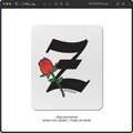 Z_DROPPED - Mens, Unisex - Z_ROSE Mousepad. - By: Z