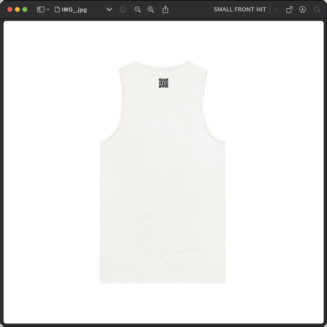 Z_DROPPED - Mens, Unisex - White - Z_BLOSSOM Tank Top. - By: Z