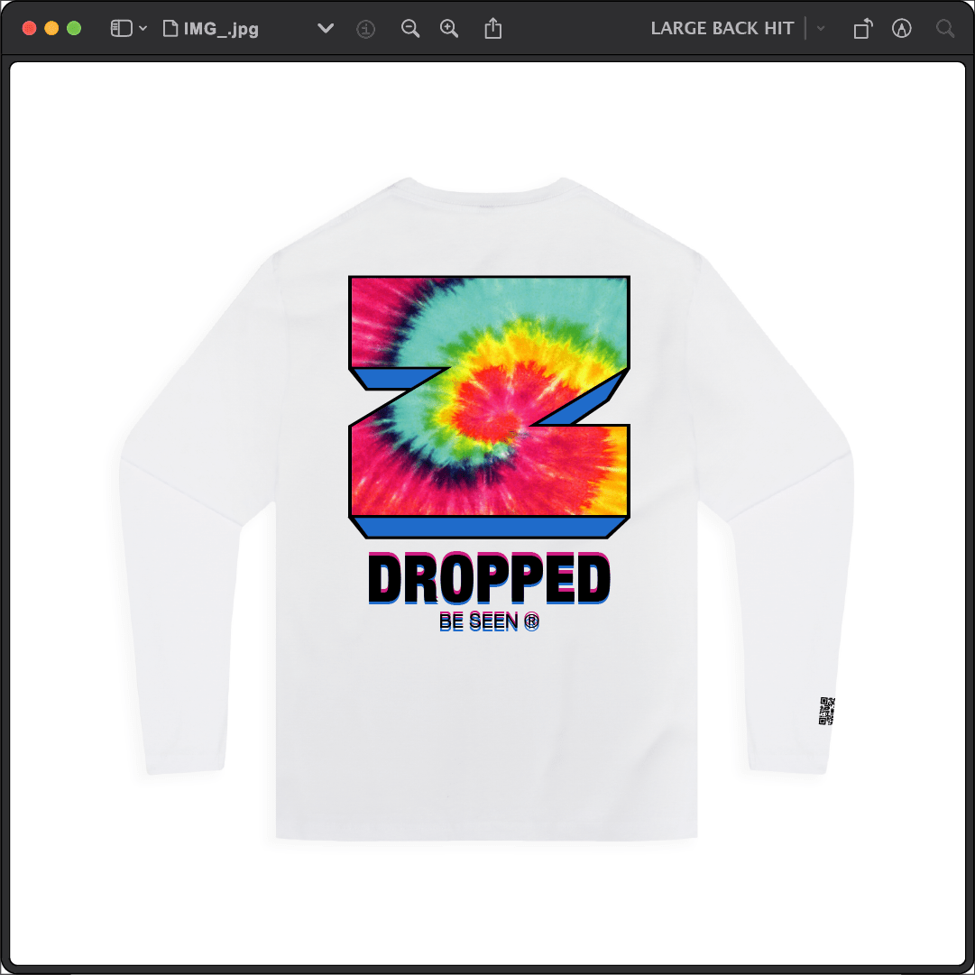 Z_DROPPED - Mens, Unisex - White - Z_INC Long Sleeve. - By: Z