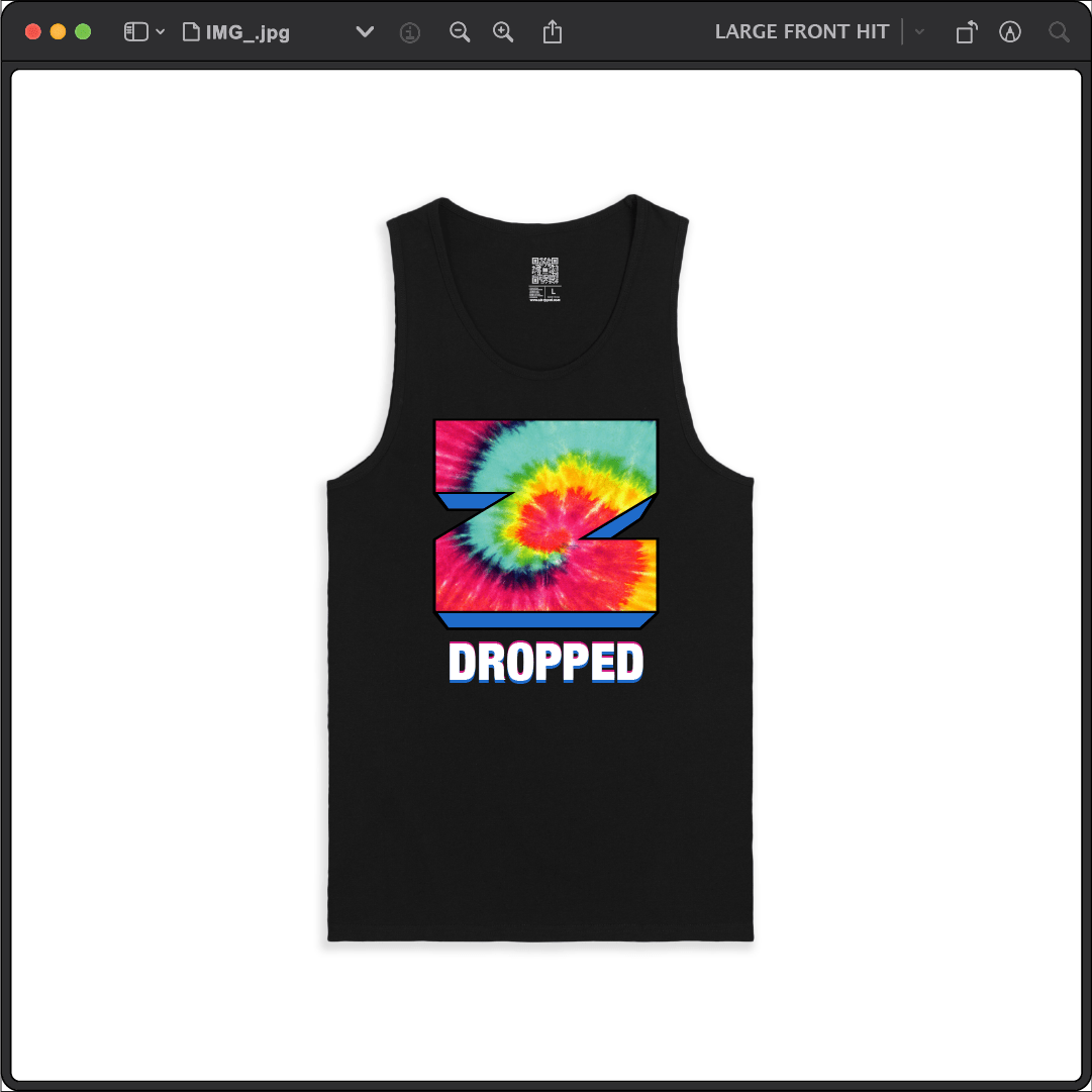 Z_DROPPED - Mens, Unisex - Black - Z_INC Tank Top. - By: Z