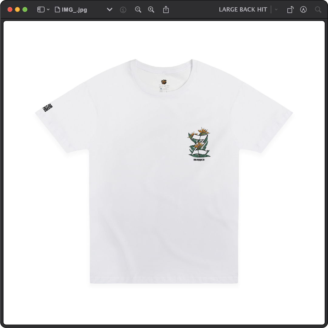 Z_DROPPED - Mens, Unisex - White - Z_OG Tee. - By: Chi Hom