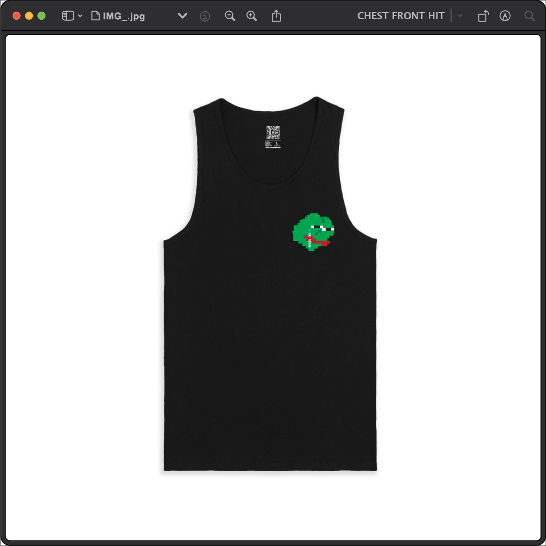 Z_DROPPED - Mens, Unisex - Black - Zepé Tank Top. - By: Z