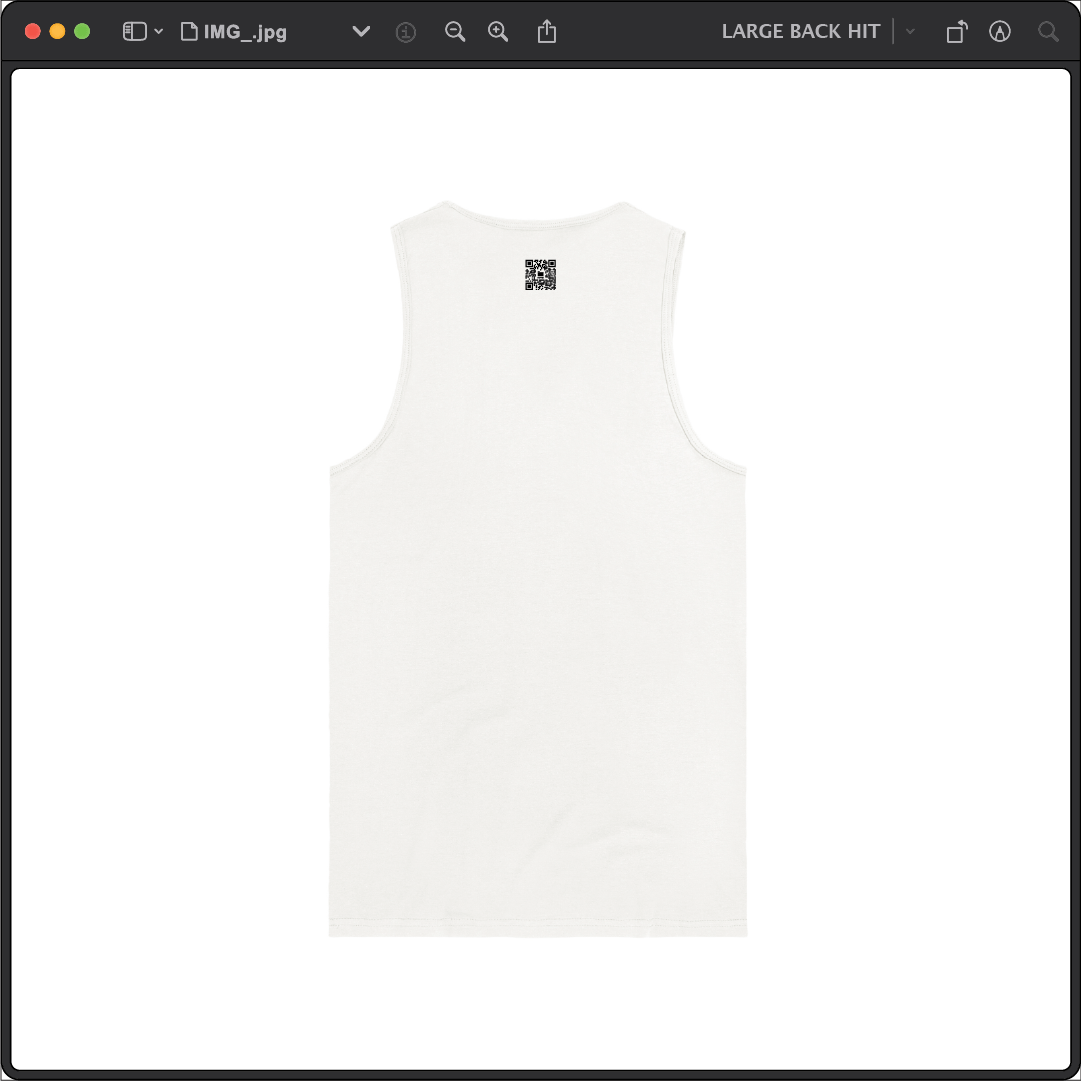 Z_DROPPED - Mens, Unisex - White - Zepé Tank Top. - By: Z