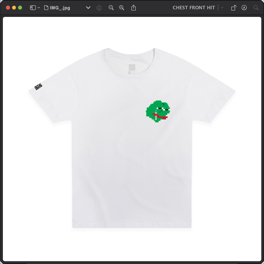 Z_DROPPED - Mens, Unisex - White - Zepé Tee. - By: Z